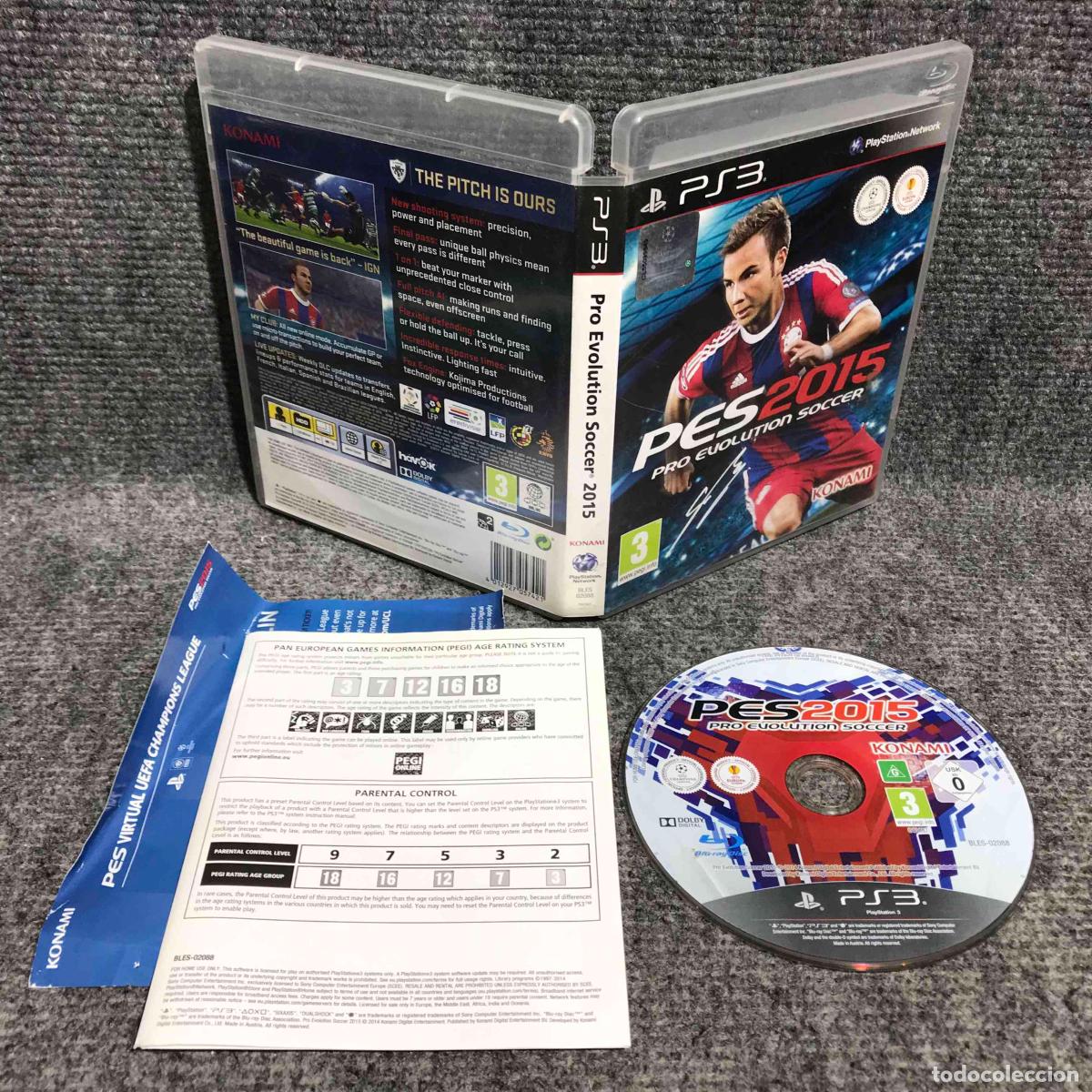 Videojuegos y consolas: PRO EVOLUTION SOCCER 2015 SONY PLAYSTATION 3 PS3 - Foto 1