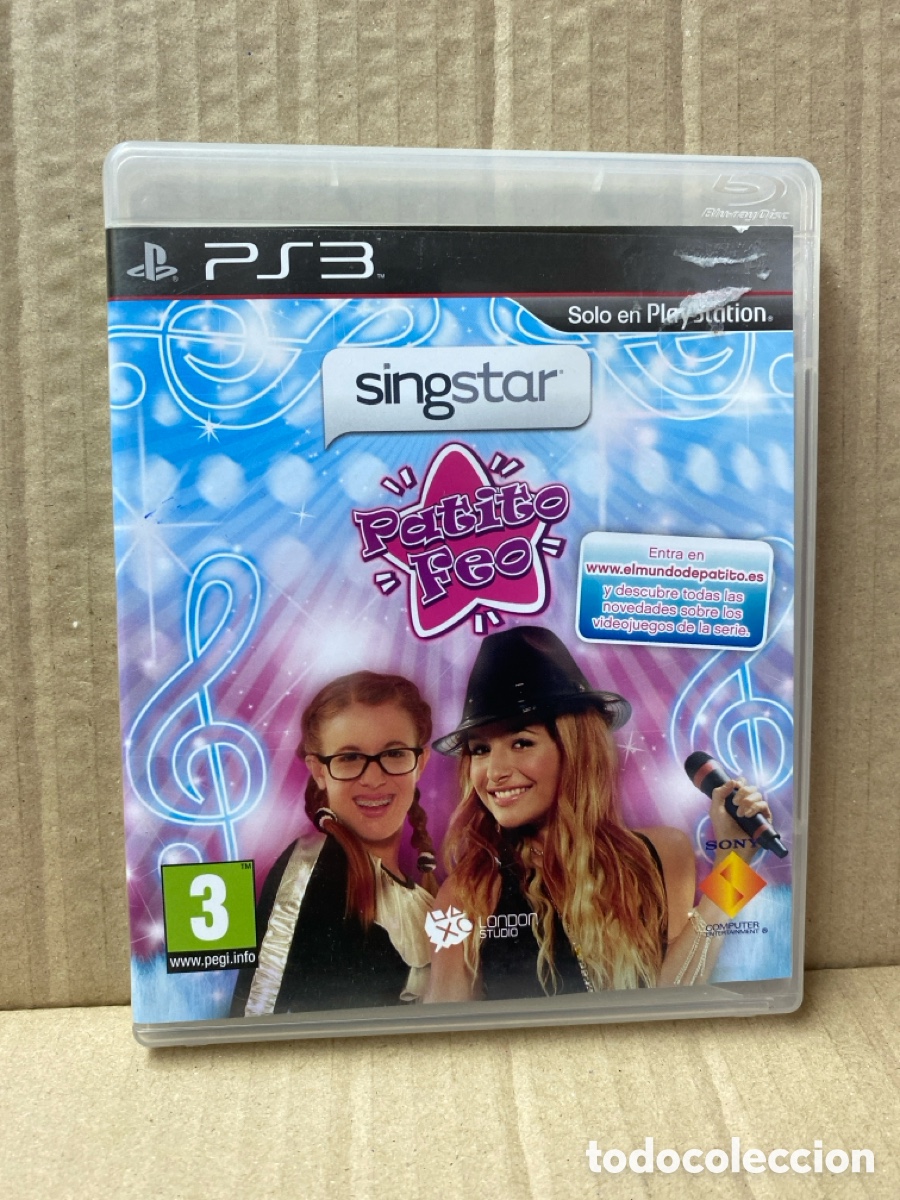 Videojuegos y consolas: JUEGO PS3 PATITO FEO SINGSTAR. - Foto 1