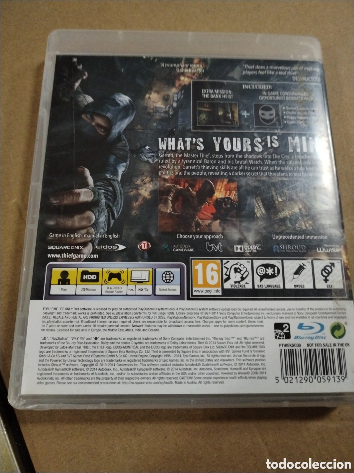 Videojuegos y consolas: Thief Nordic Limited Edition. PS3 - Foto 2