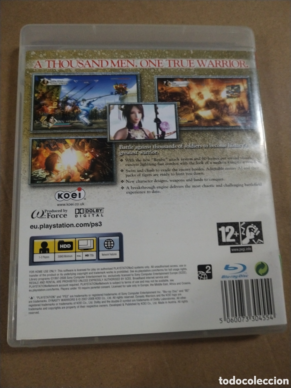 Videojuegos y consolas: Dynasty Warriors 6. Pal ESP. PS3 - Foto 2