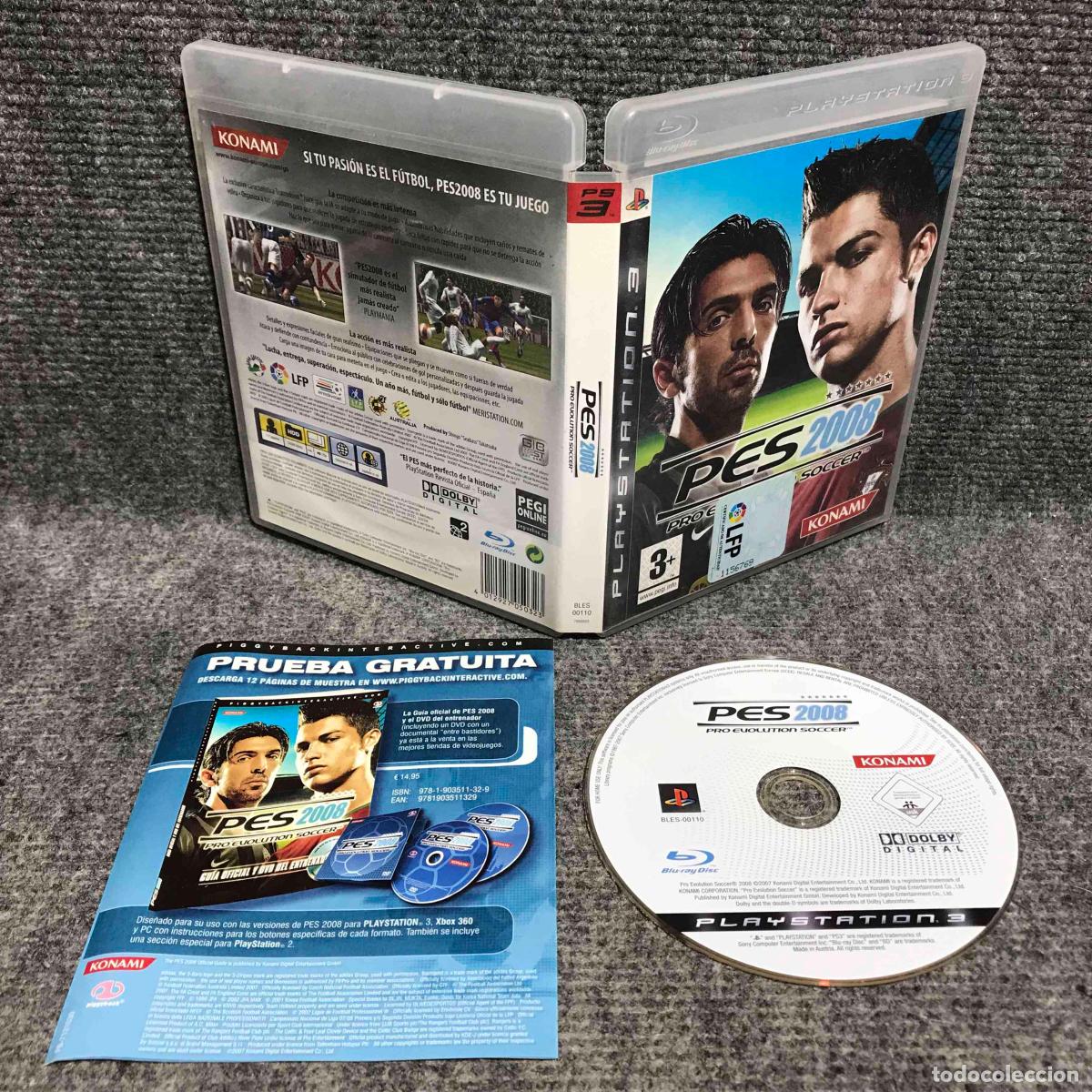 Videojuegos y consolas: PRO EVOLUTION SOCCER 2008 SONY PLAYSTATION 3 PS3 - Foto 1