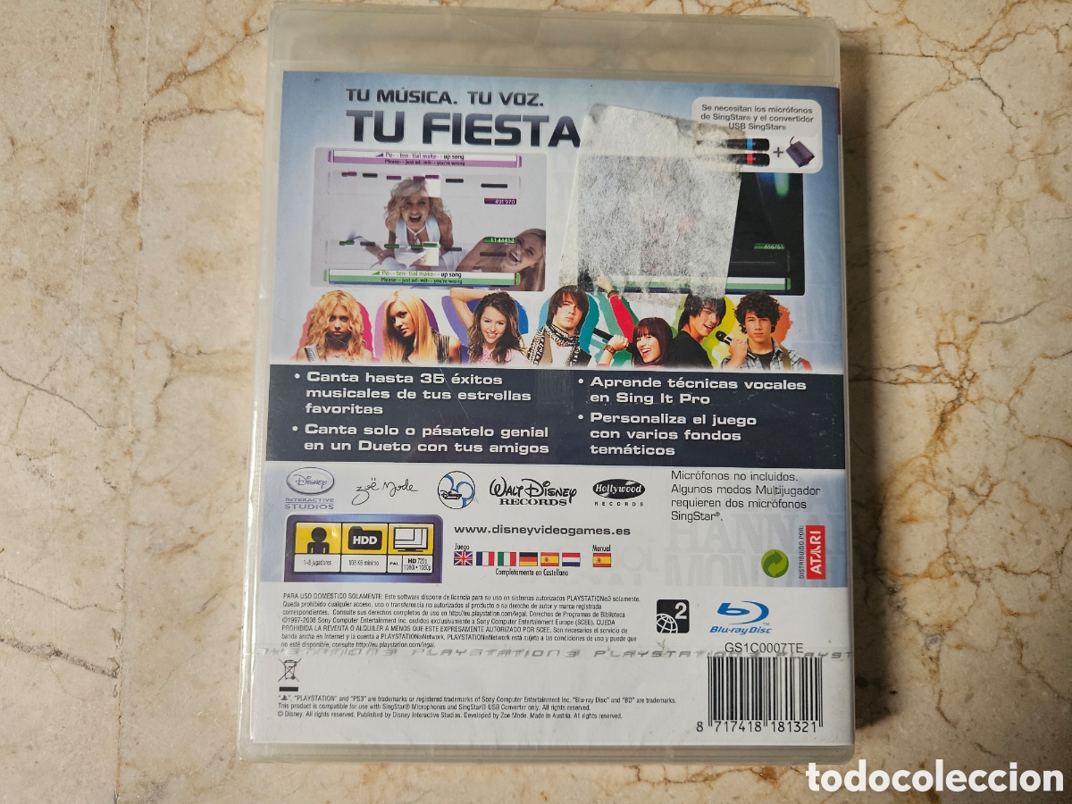 Videojuegos y consolas: Sony ps3 juego Sing it nuevo - Foto 2