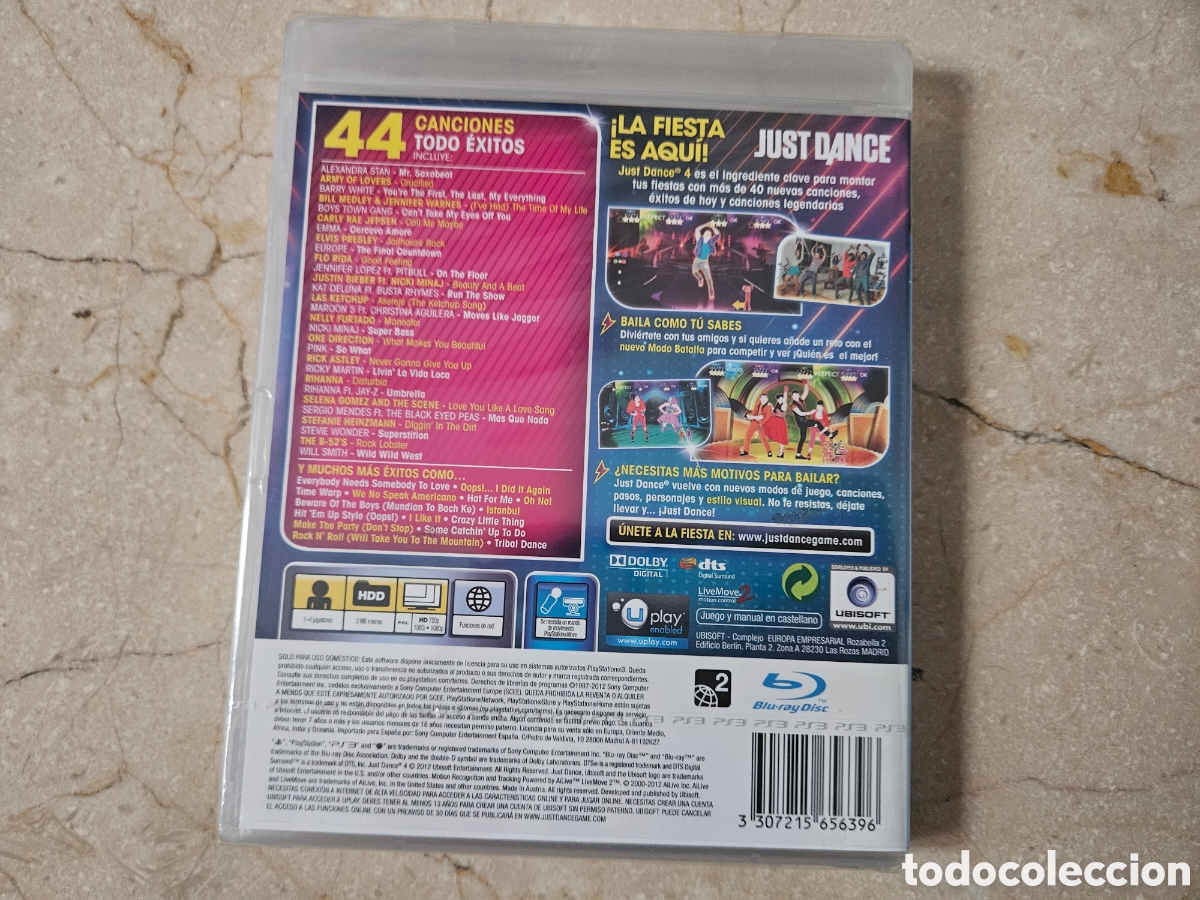Videojuegos y consolas: Sony ps3 Just Dance 4 nuevo - Foto 2