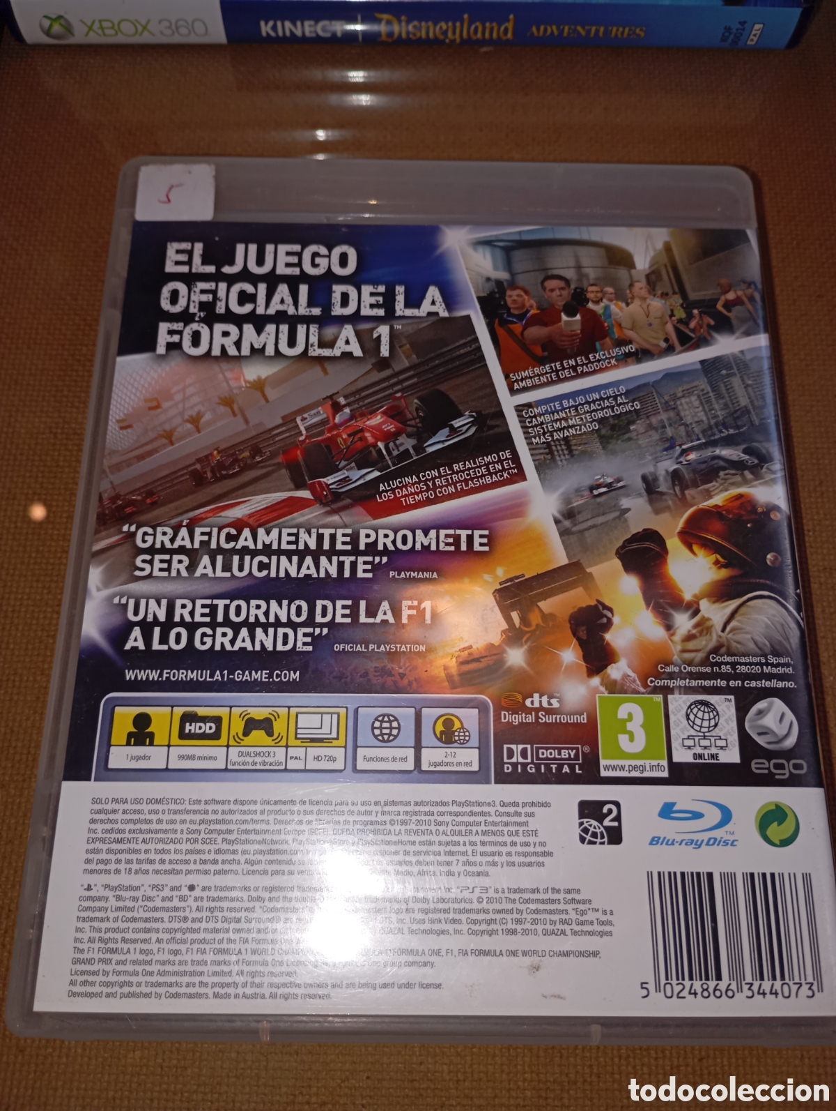 Videojuegos y consolas: Juego PS 3. Formula 1. 2010. - Foto 2