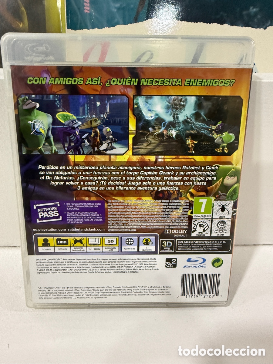 Videojuegos y consolas: Ratchet & Clank: Todos para Uno (PS3) - Foto 3