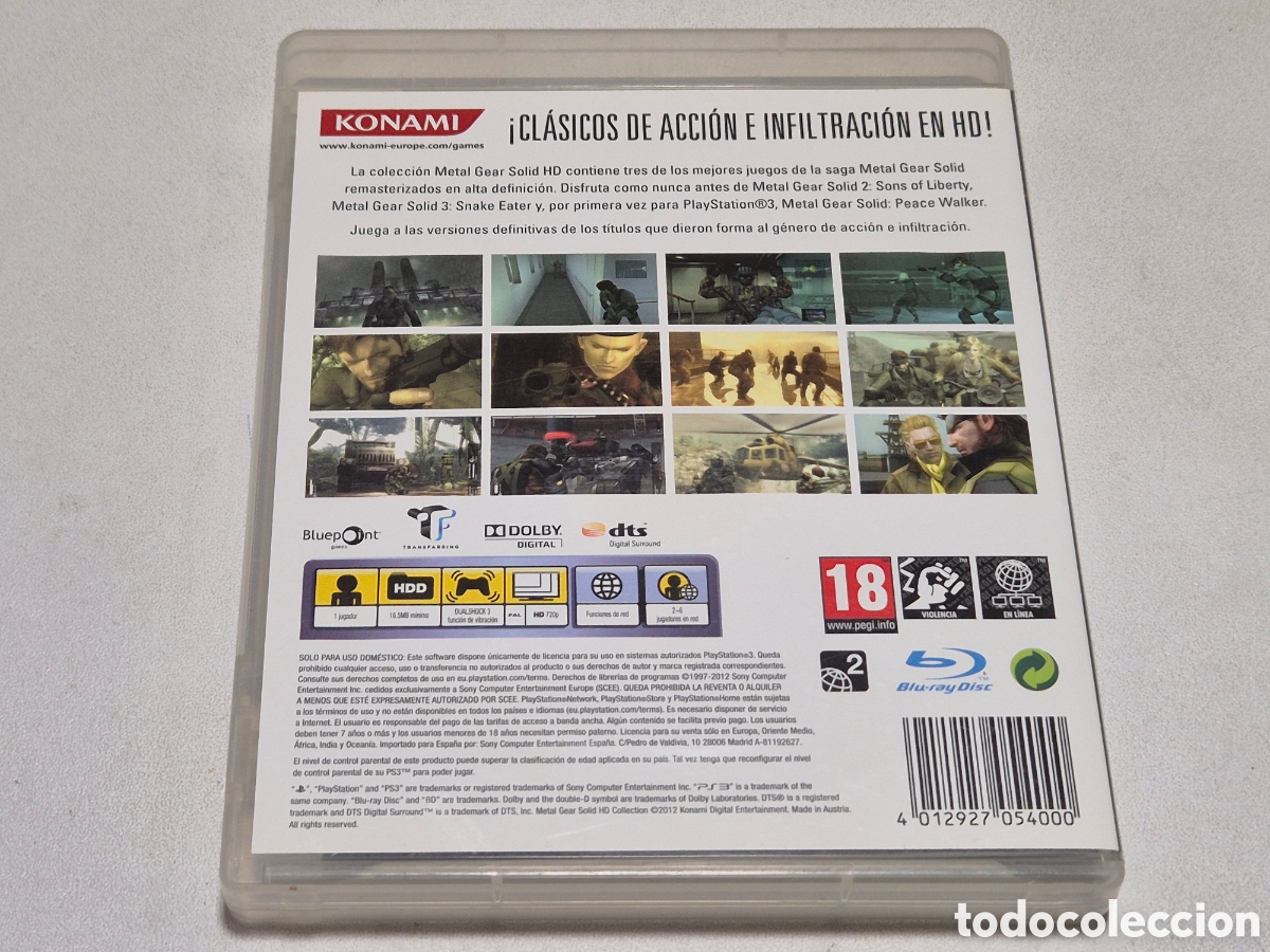 Videojuegos y consolas: METAL GEAR SOLID HD COLLECTION - Foto 2