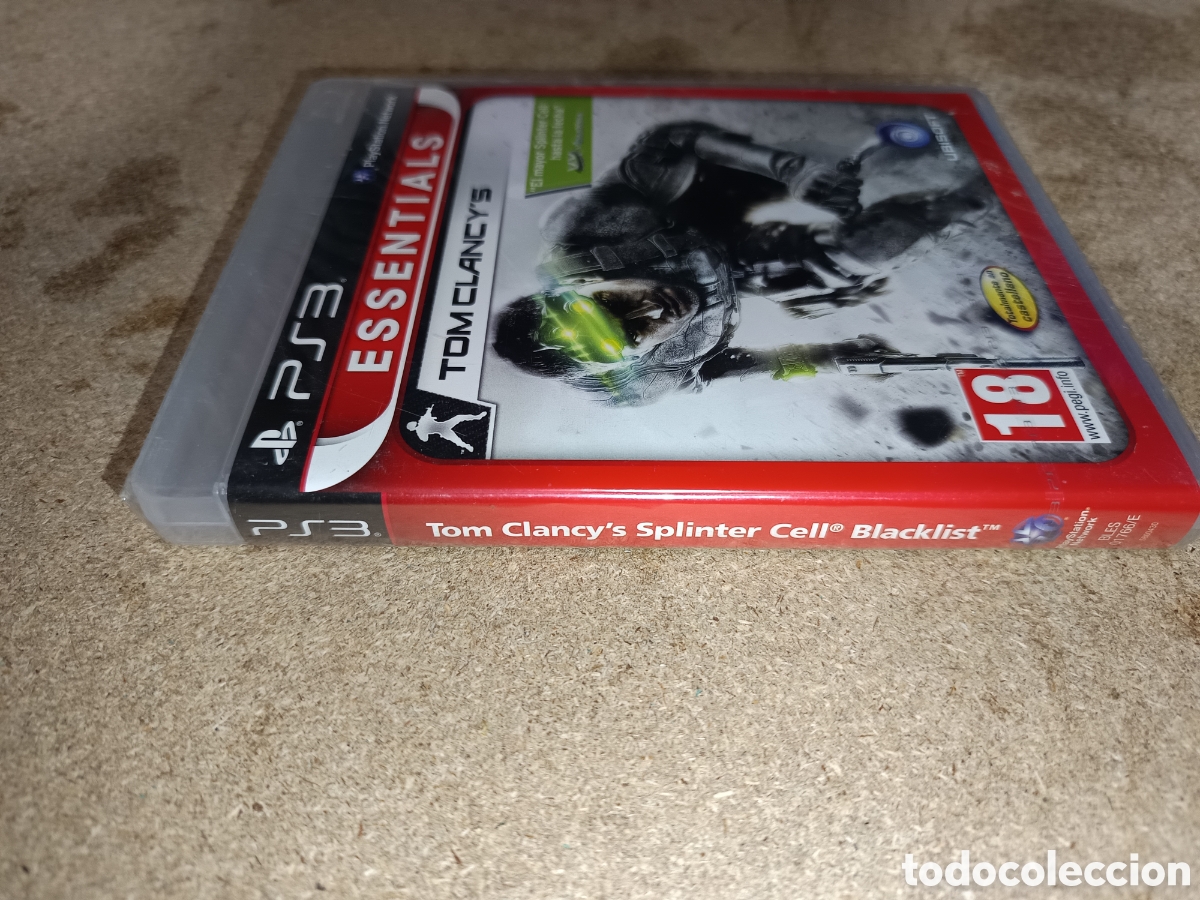 Videojuegos y consolas: PS3 TOM CLANCY SPLINTER CELL BLACKLIST ESSENTIALS PAL ESP NUEVO - Foto 2