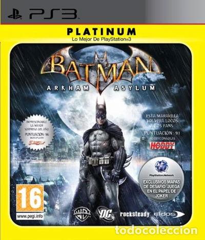 Videojuegos y consolas: Batman Arkham Asylum Platinum- 5021290039902 - Foto 1