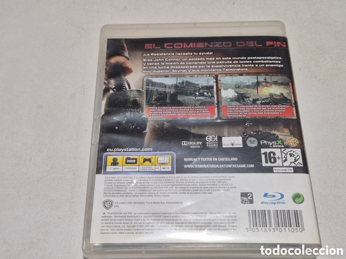 Videojuegos y consolas: TERMINATOR SALVATION . Ps3 - Foto 2