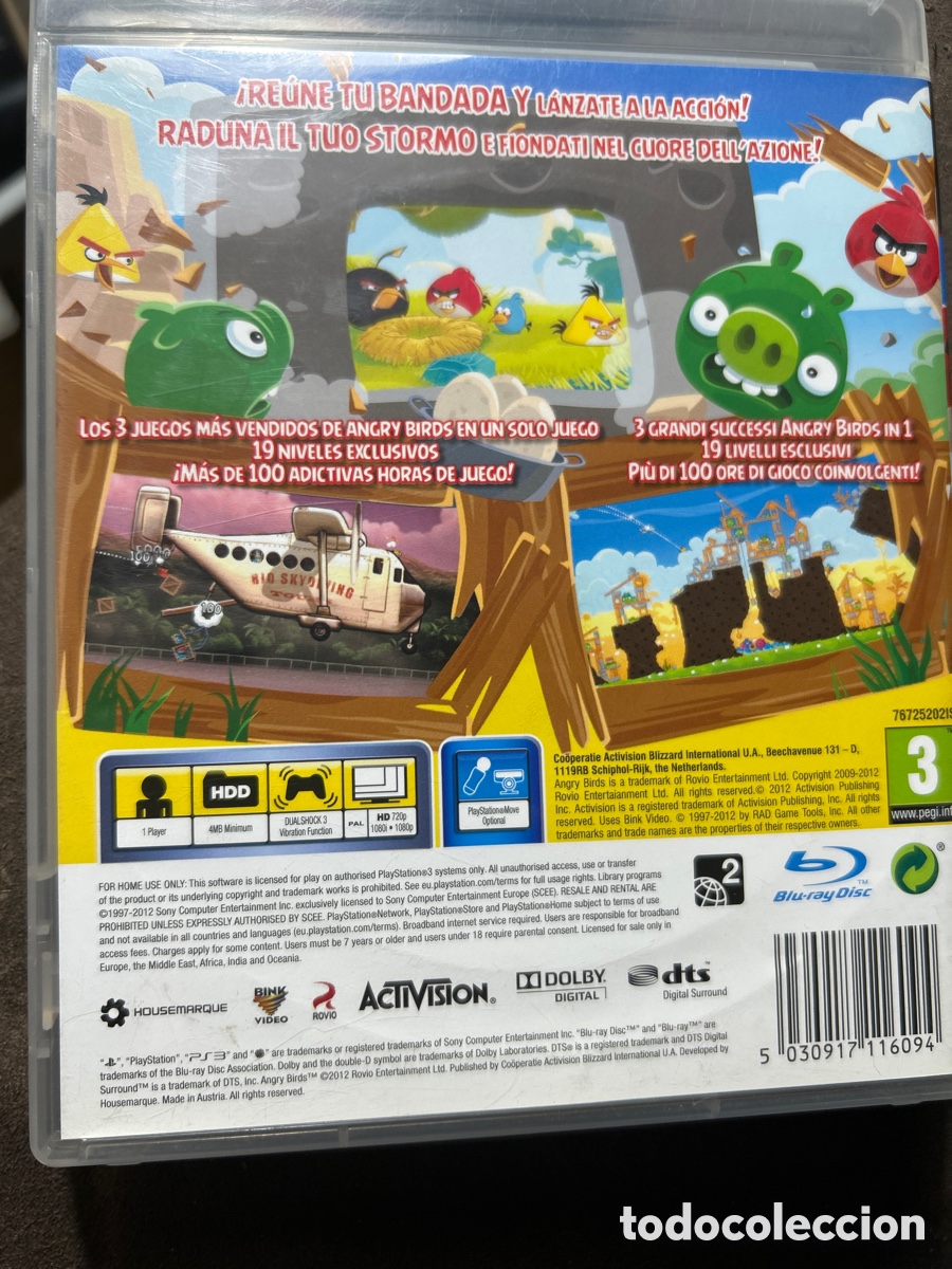 Videojuegos y consolas: Angry birds trilogy. Ps3 - Foto 4