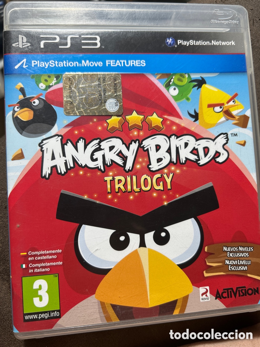 Videojuegos y consolas: Angry birds trilogy. Ps3 - Foto 1