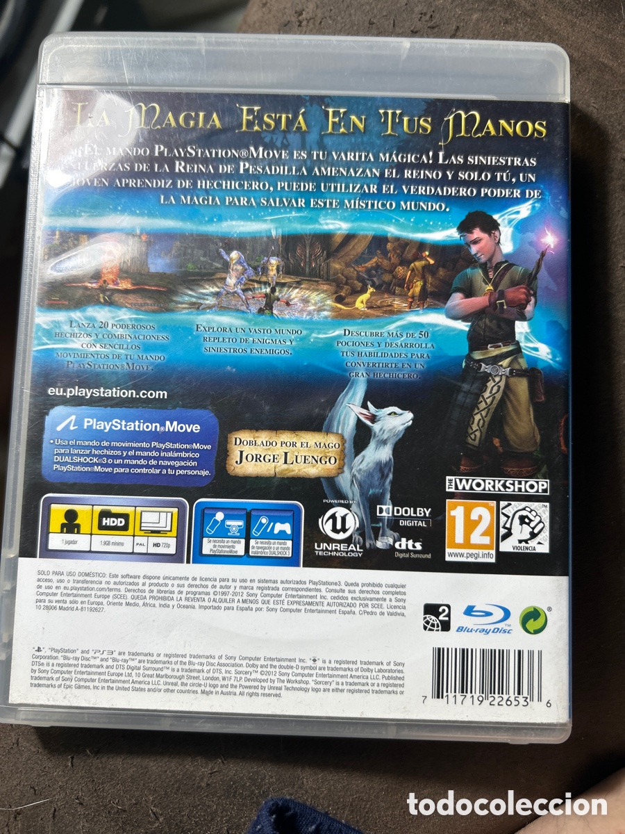Videojuegos y consolas: Sorcery. Juego de PS3 - Foto 2