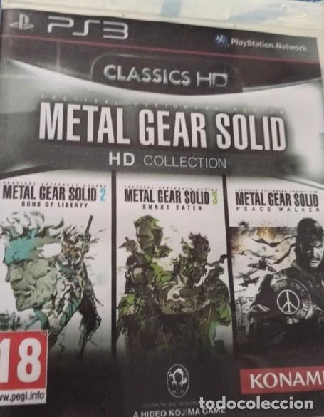 Videojuegos y consolas: Metal Gear Solid HD Collection - PS3 - Foto 1