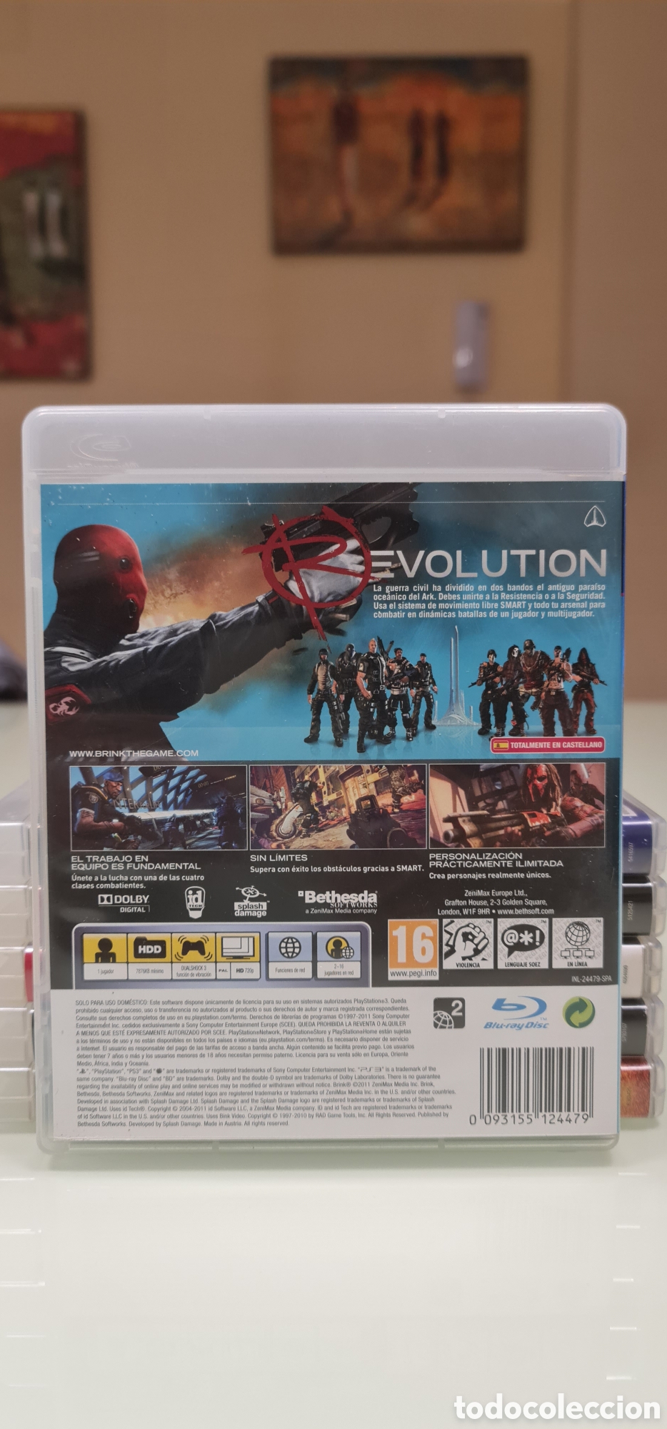 Videojuegos y consolas: Brink PS3 PAL Espa&ntilde;a - Foto 3