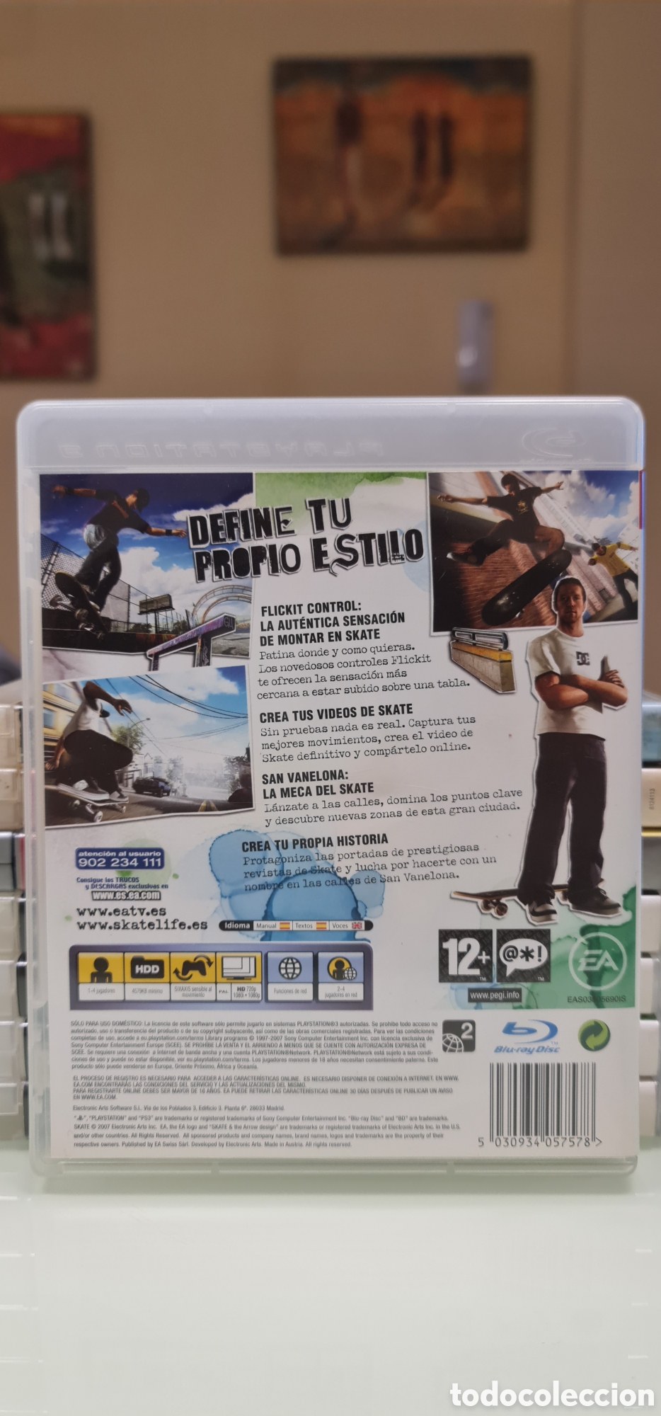 Videojuegos y consolas: SKATE PS3 PAL ESPA&Ntilde;A - Foto 3