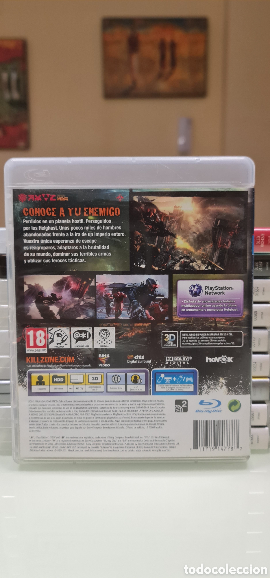Videojuegos y consolas: KILLZONE 3 PS3 PAL ESPA&Ntilde;A - Foto 3