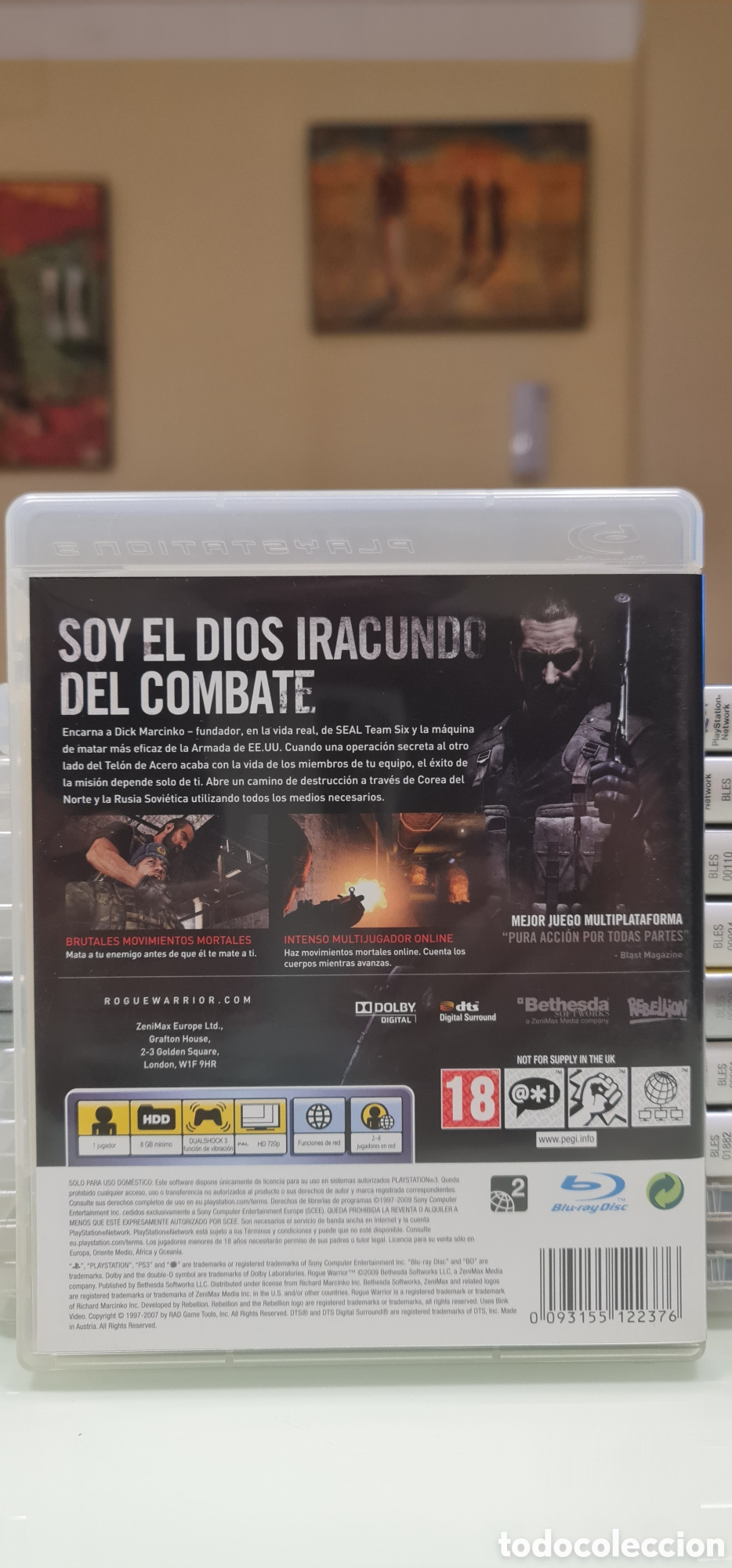 Videojuegos y consolas: ROGUE WARRIOR PS3 PAL ESPA&Ntilde;A - Foto 3