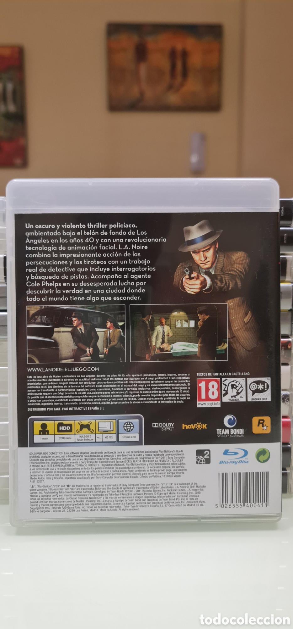 Videojuegos y consolas: L.A. NOIRE PS3 (PAL ESPA&Ntilde;A) - Foto 3