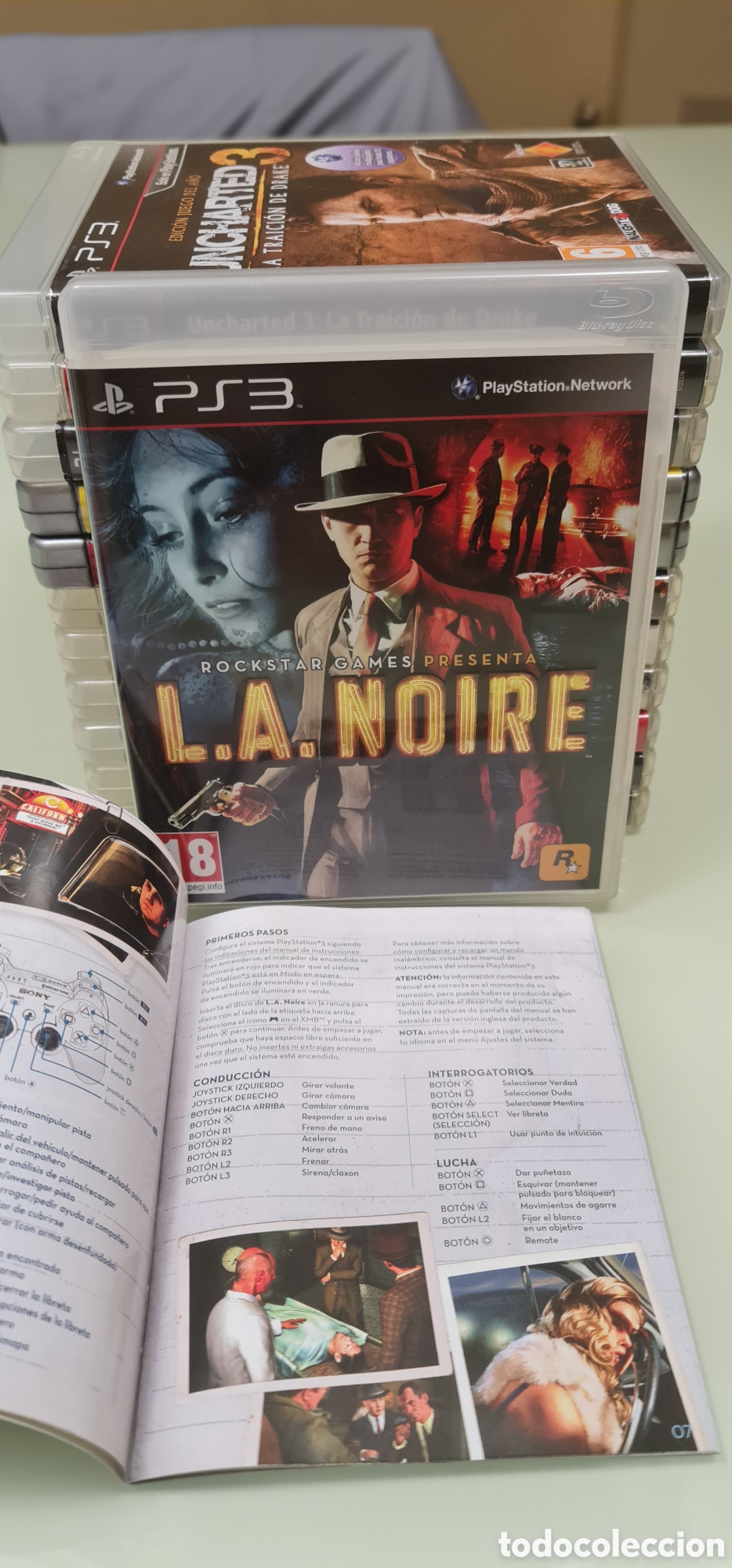 Videojuegos y consolas: L.A. NOIRE PS3 (PAL ESPA&Ntilde;A) - Foto 8
