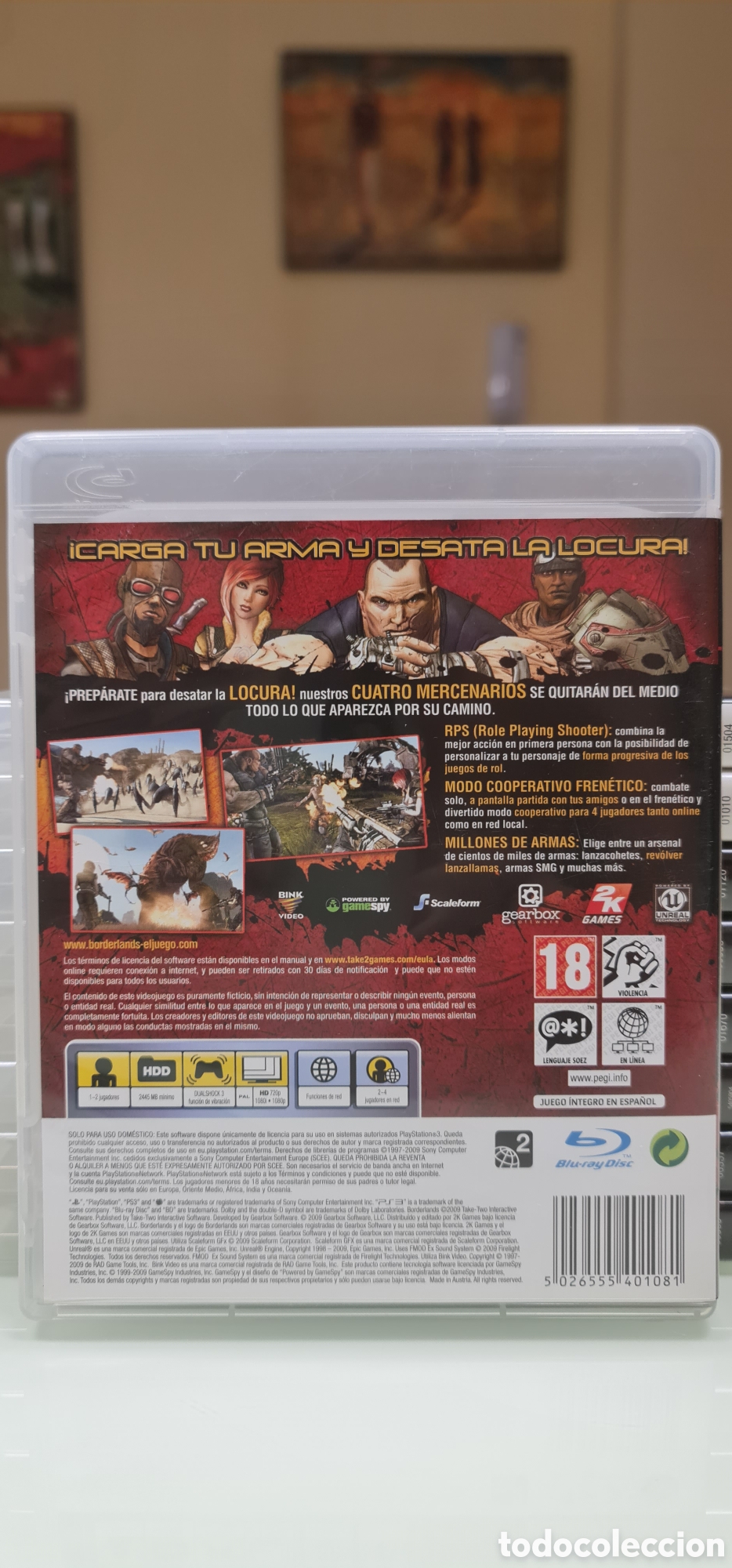 Videojuegos y consolas: BORDERLANDS PS3 (PAL ESPA&Ntilde;A) - Foto 3