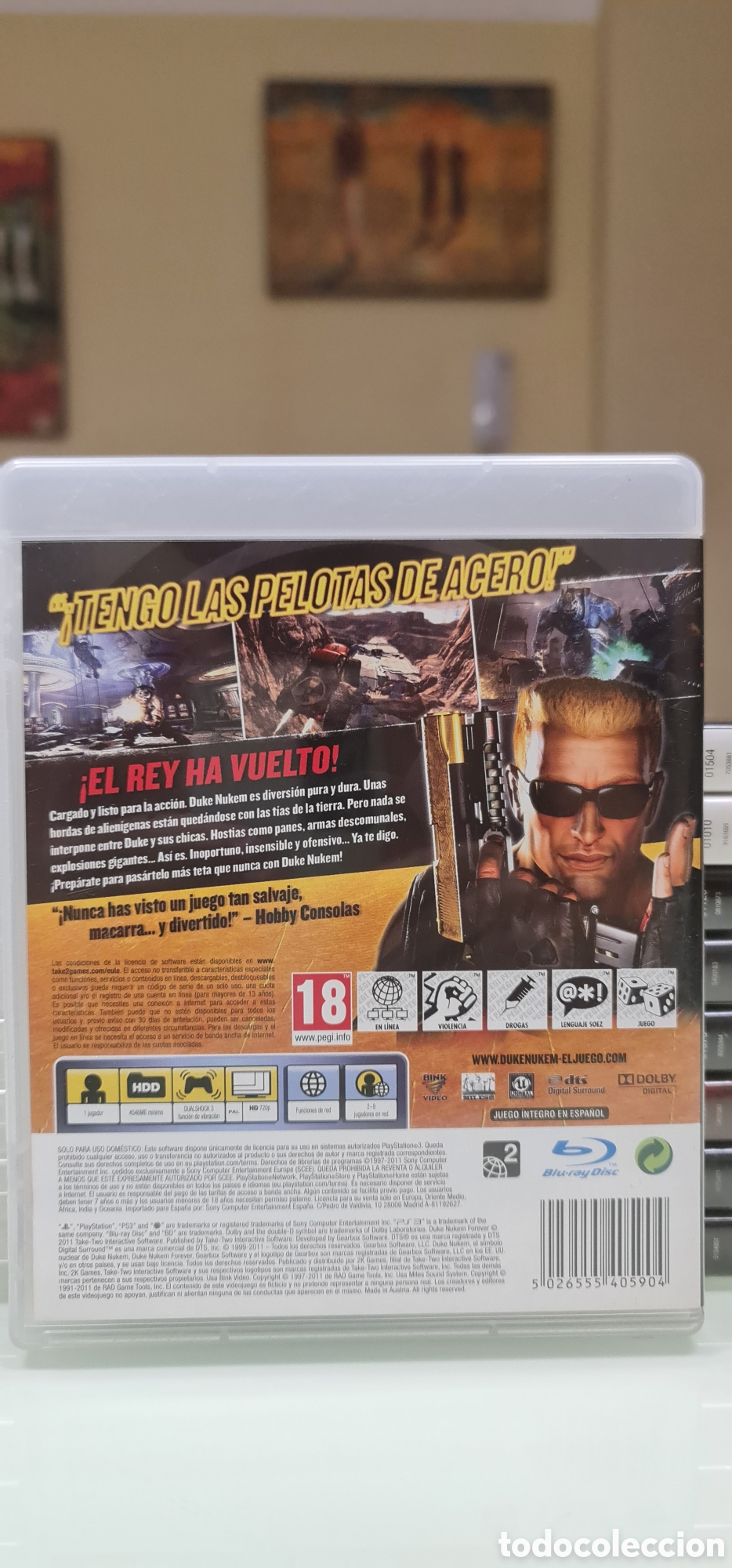 Videojuegos y consolas: Duke Nukem Forever PS3 PAL Espa&ntilde;a - Foto 3