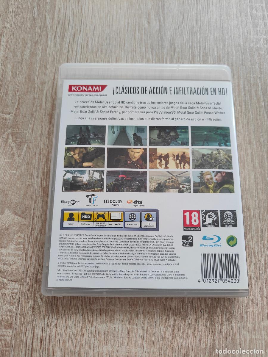 Videojuegos y consolas: Metal Gear Solid HD Collection PS3 - Foto 3