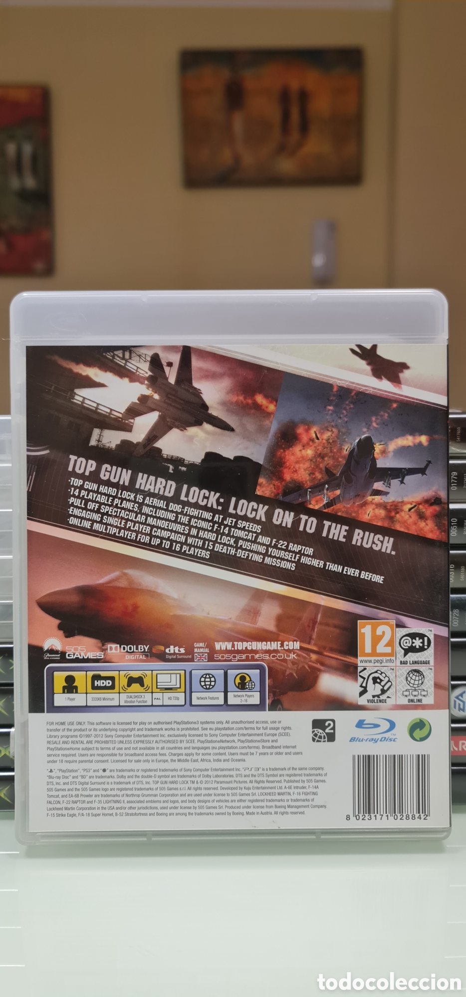 Videojuegos y consolas: TOP GUN: HARD LOCK PS3 - Foto 3