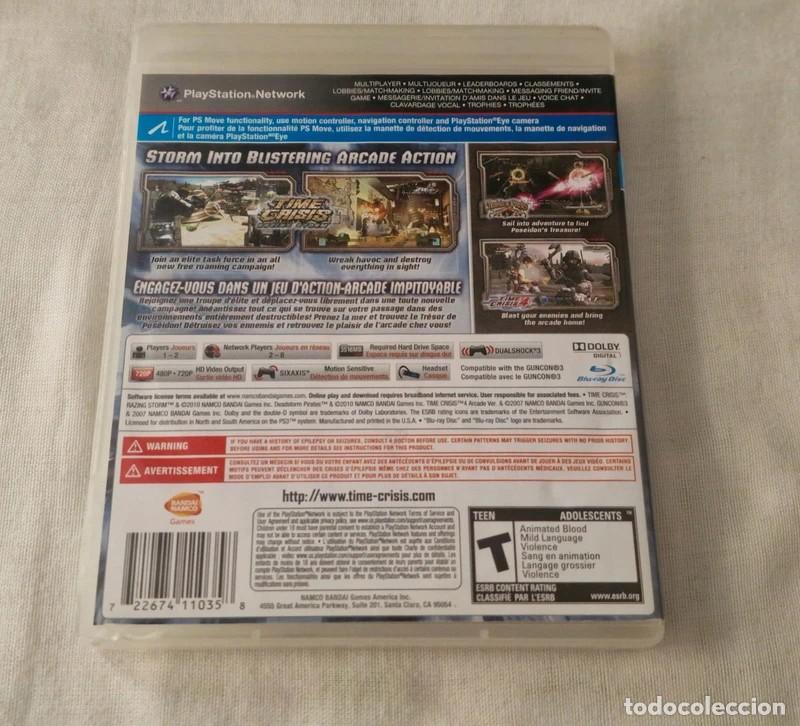 Videojuegos y consolas: Time Crisis Razing Storm (USA) Ps3 - Foto 2