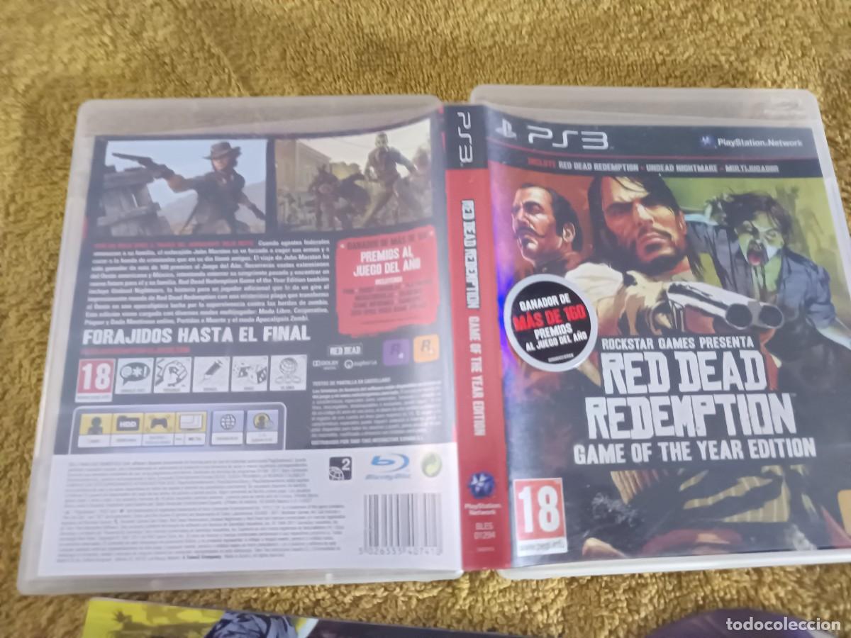 Videojuegos y consolas: Red Dead Redemption GOTY PS3 pal Espa&ntilde;a - Foto 3