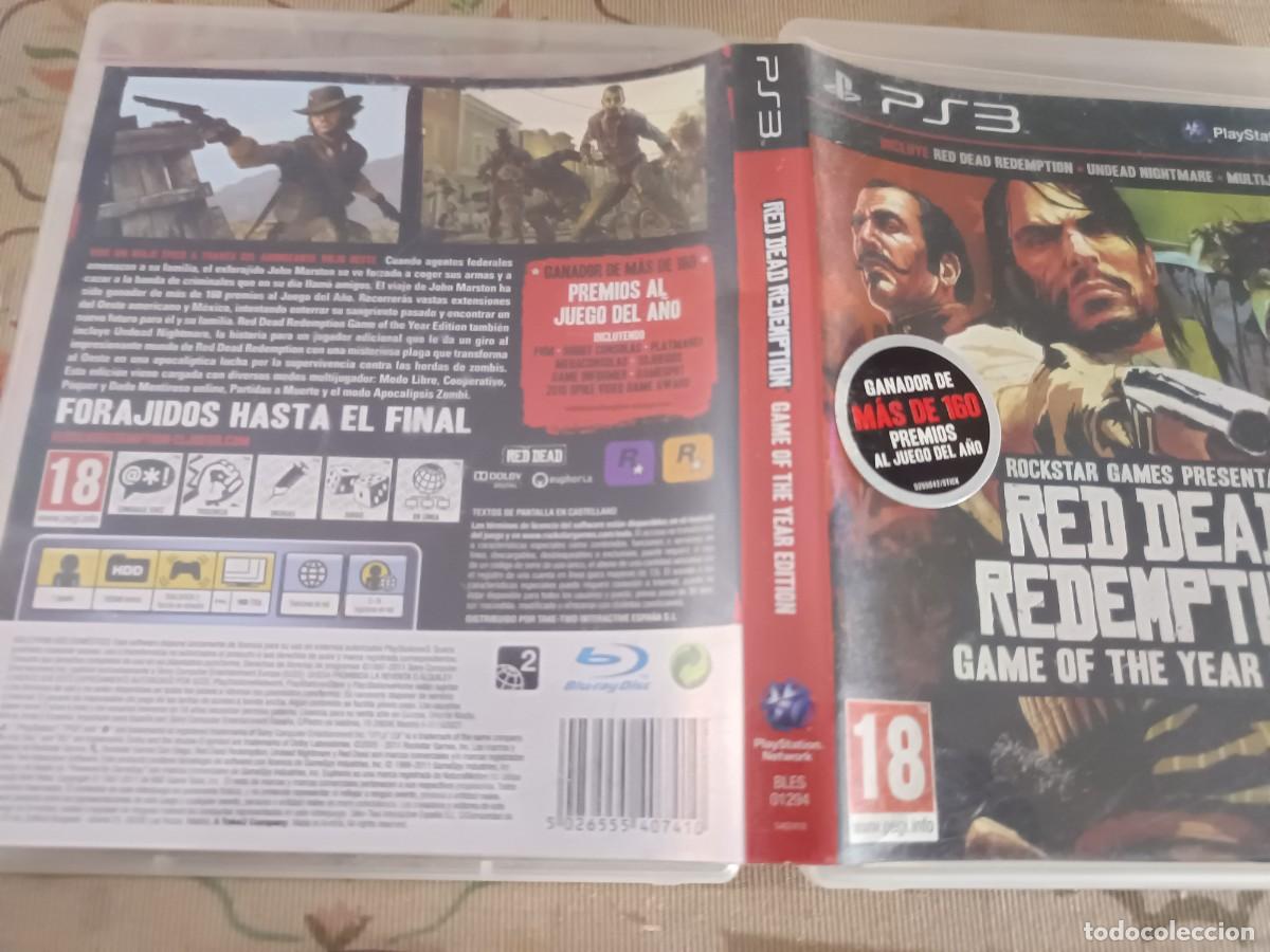 Videojuegos y consolas: Red Dead Redemption GOTY PS3 pal Espa&ntilde;a - Foto 6