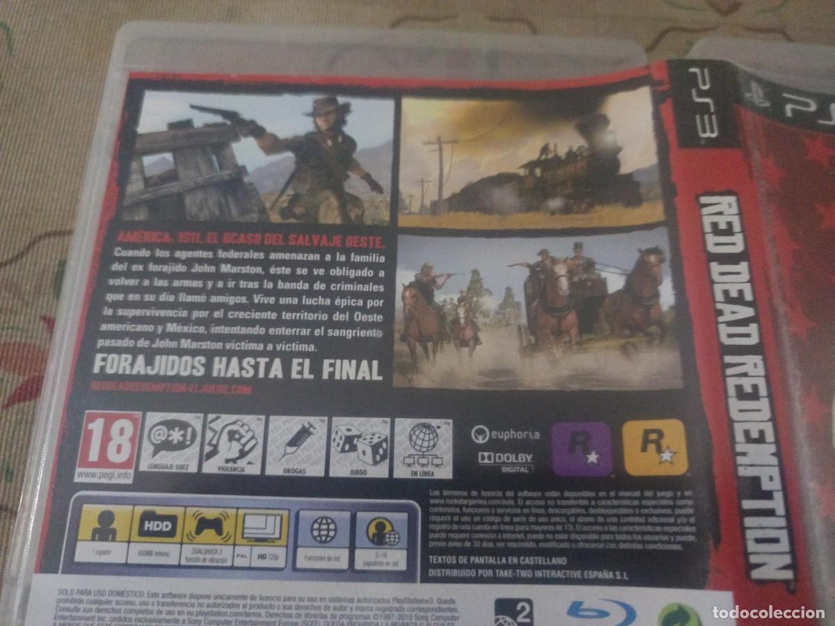 Videojuegos y consolas: Red Dead Redemption GOTY para PS3.PAL ESP - Foto 2