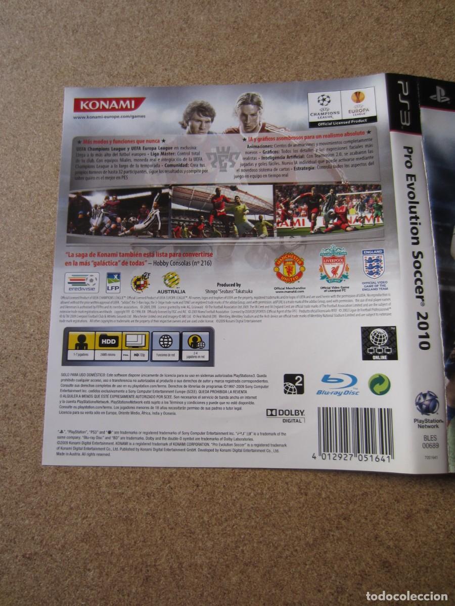 Videojuegos y consolas: PES Pro Evolution Soccer 2010 (Sony PlayStation 3 PS3) - Foto 4