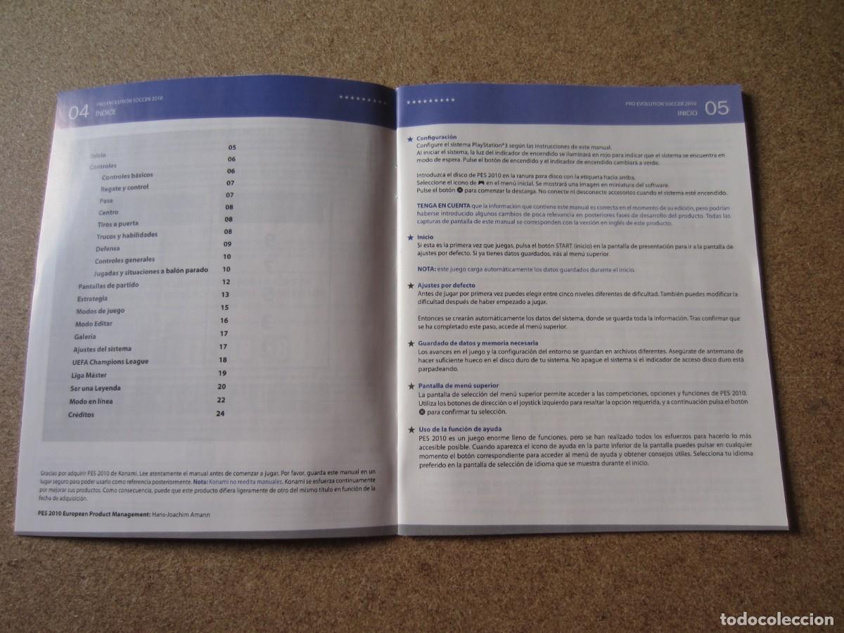Videojuegos y consolas: PES Pro Evolution Soccer 2010 (Sony PlayStation 3 PS3) - Foto 11