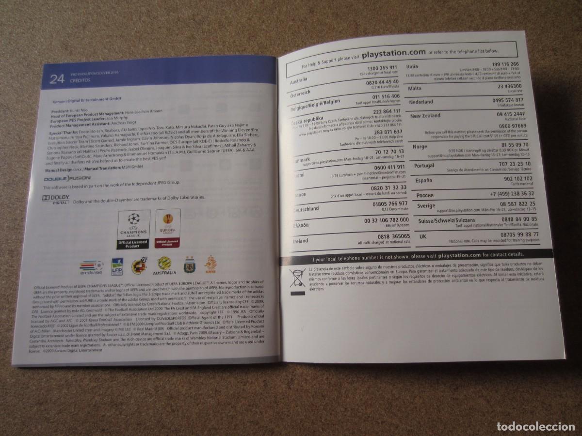 Videojuegos y consolas: PES Pro Evolution Soccer 2010 (Sony PlayStation 3 PS3) - Foto 14