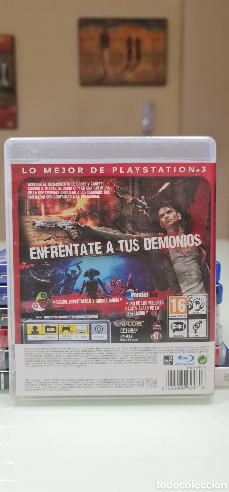 Videojuegos y consolas: DMC Devil May Cry PS3 PAL Espa&ntilde;a - Foto 3