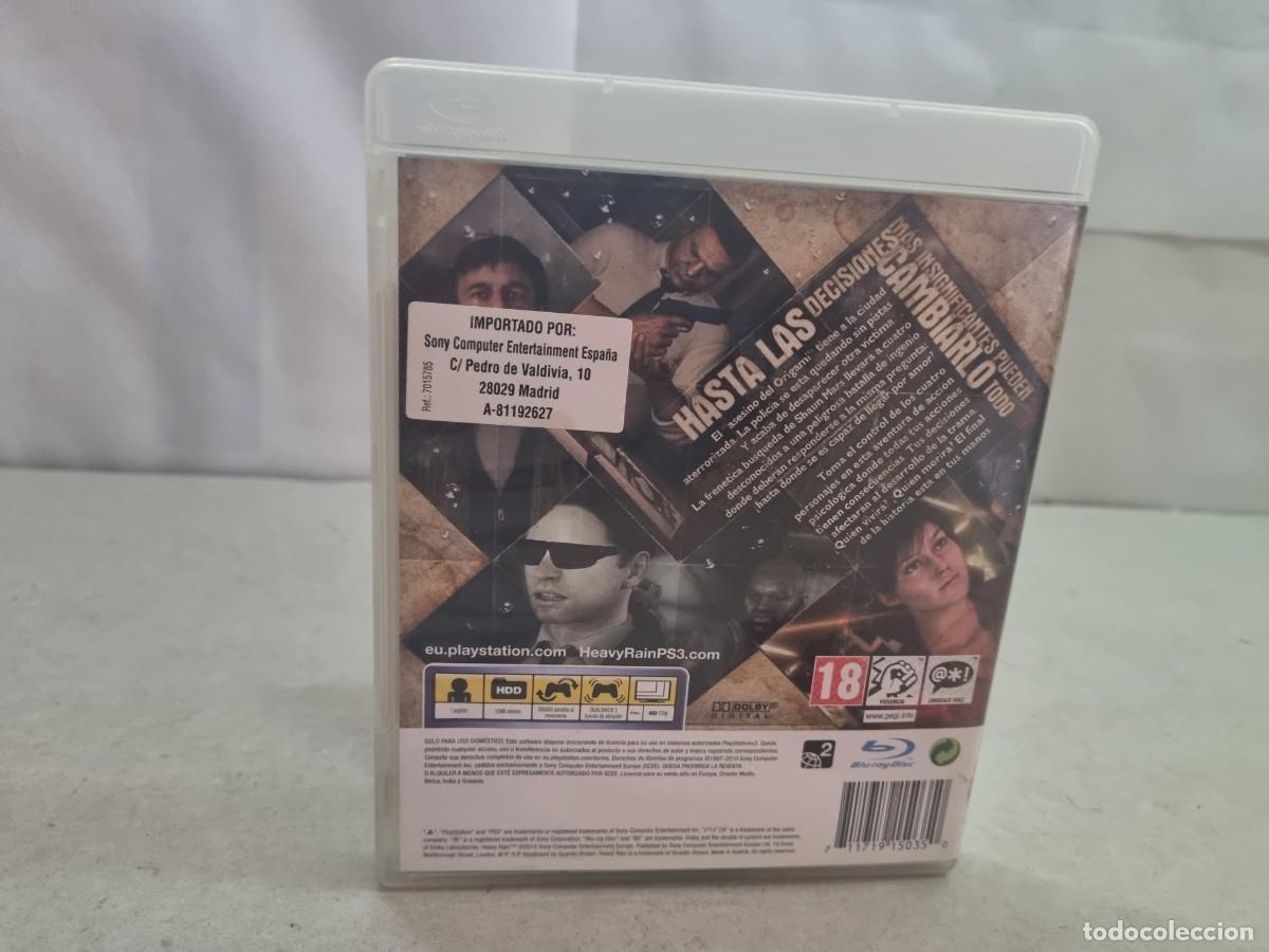 Videojuegos y consolas: Juego PS3 Heavy Rain - Foto 6