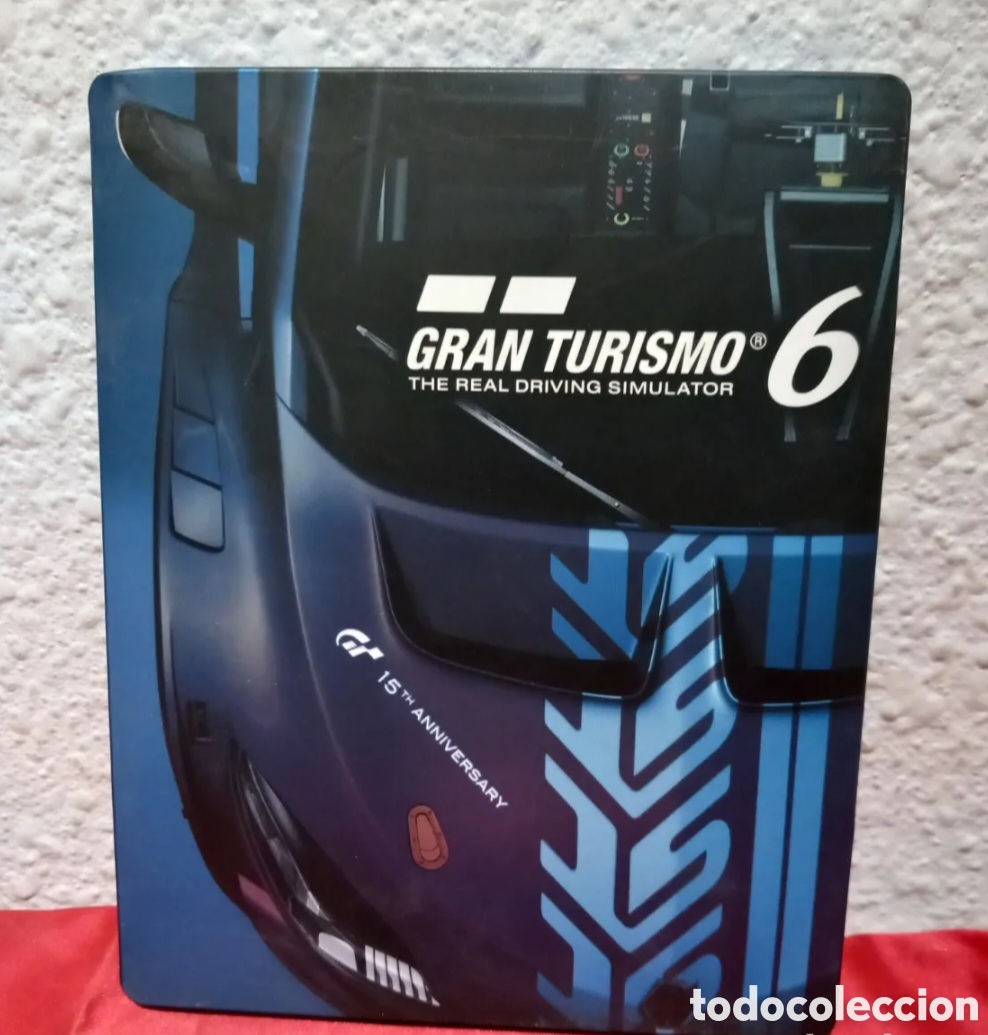 Videojuegos y Consolas: GRAN TURISMO 6/EDICION 15th aniversario(CAJA METALICA DISCO COMO NUEVO)