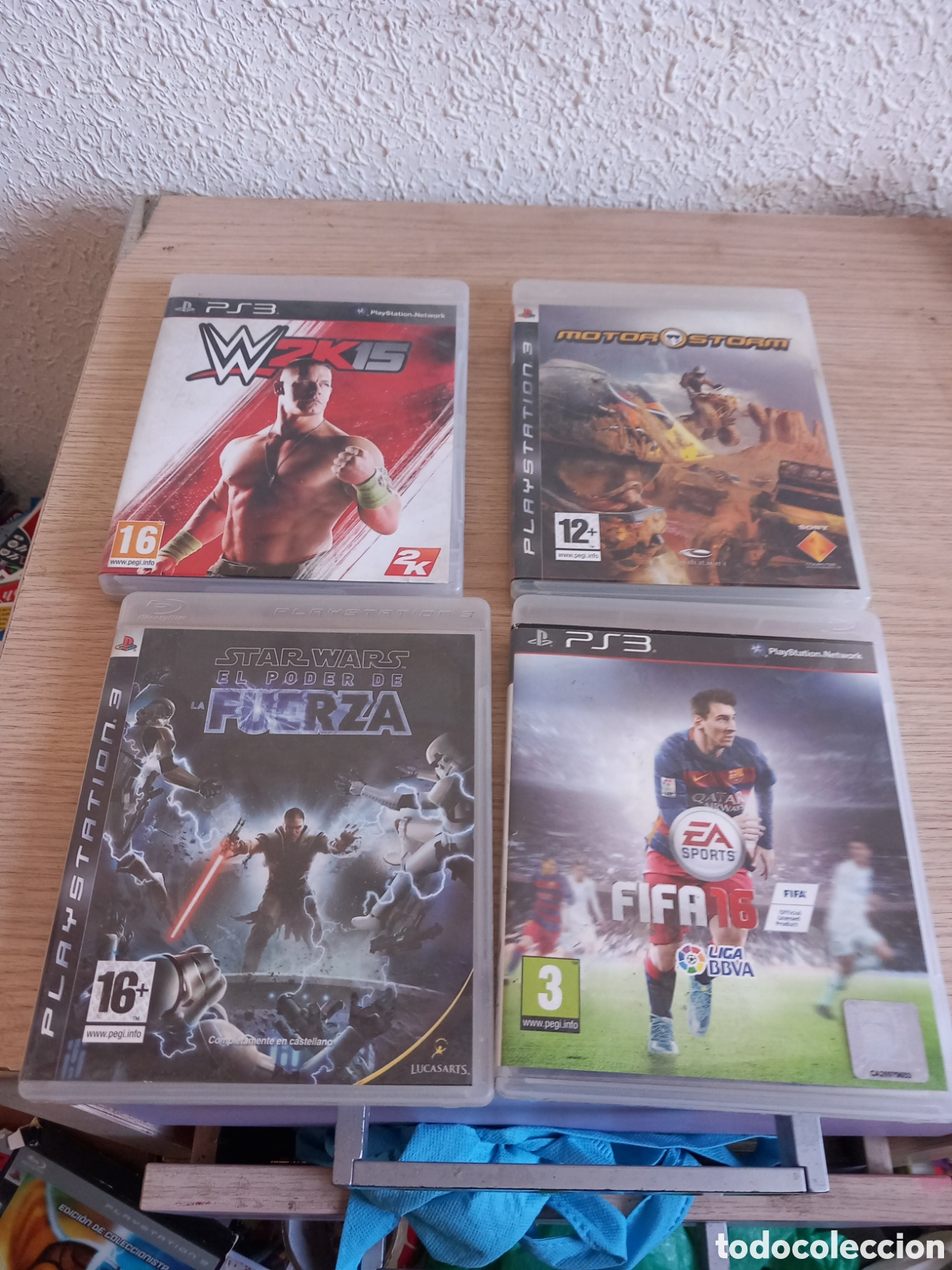 Videojuegos y Consolas: 4 JUEGOS PS3 FUNCIONAN,,VER FOTOS