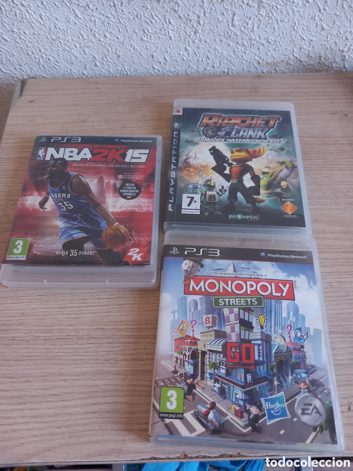 Videojuegos y Consolas: 3 JUEGOS PS3 FUNCIONAN,,VER FOTOS