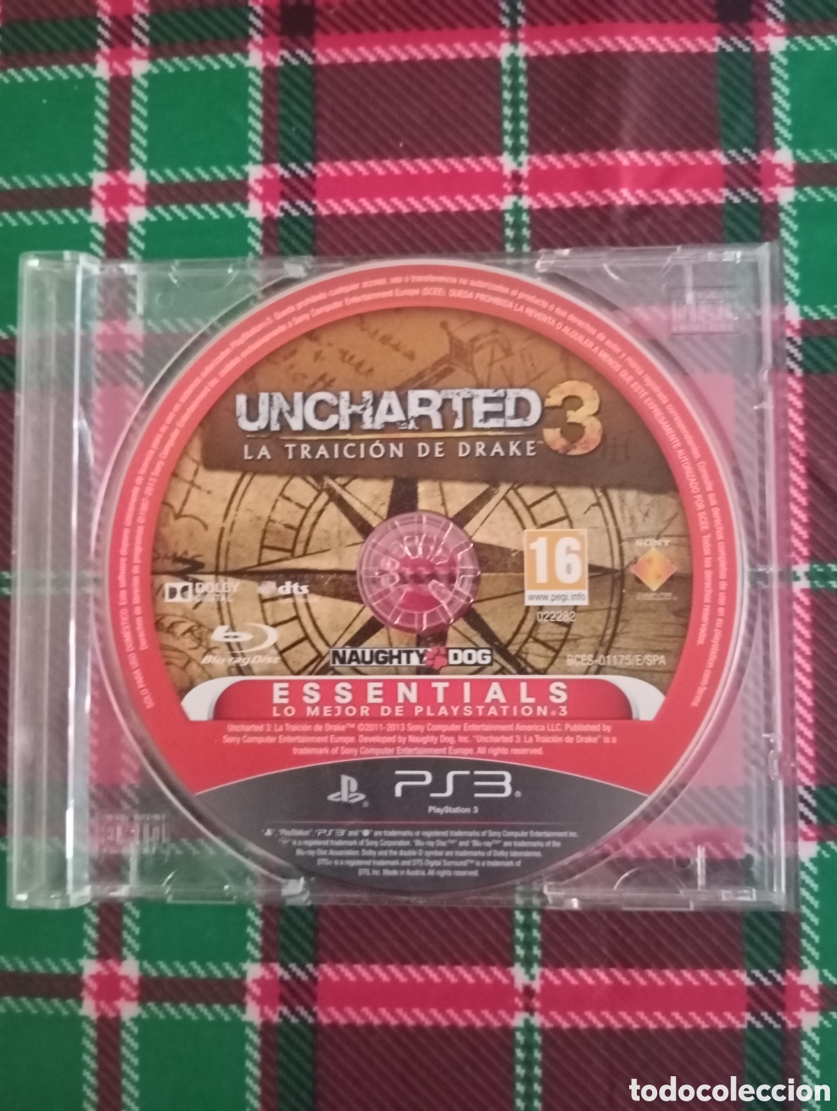 Videojuegos y Consolas: Uncharted 3 La traici&oacute;n de Drake PS3 Solo disco