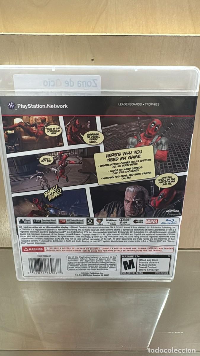 Videojuegos y consolas: Deadpool/ Masacre Activision [PS3] - Foto 2
