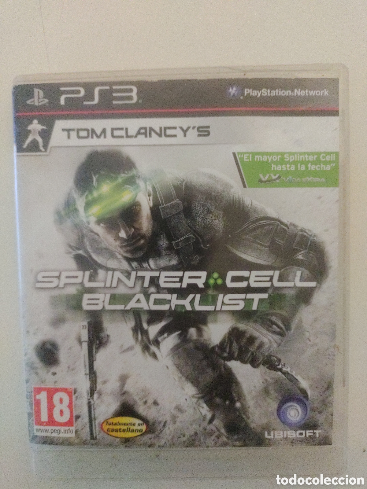 Videojuegos y Consolas: Caja Vac&iacute;a PS3 Tom Clancy's Splinter Cell Blacklist