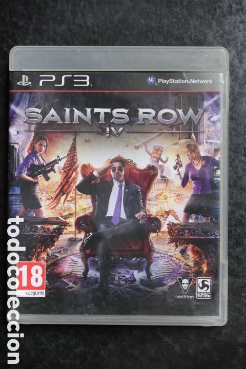 Videojuegos y Consolas: PS3. SAINTS ROW IV (4) PlayStation 3. Sony. PAL Espa&ntilde;a. Completo. Buen estado.