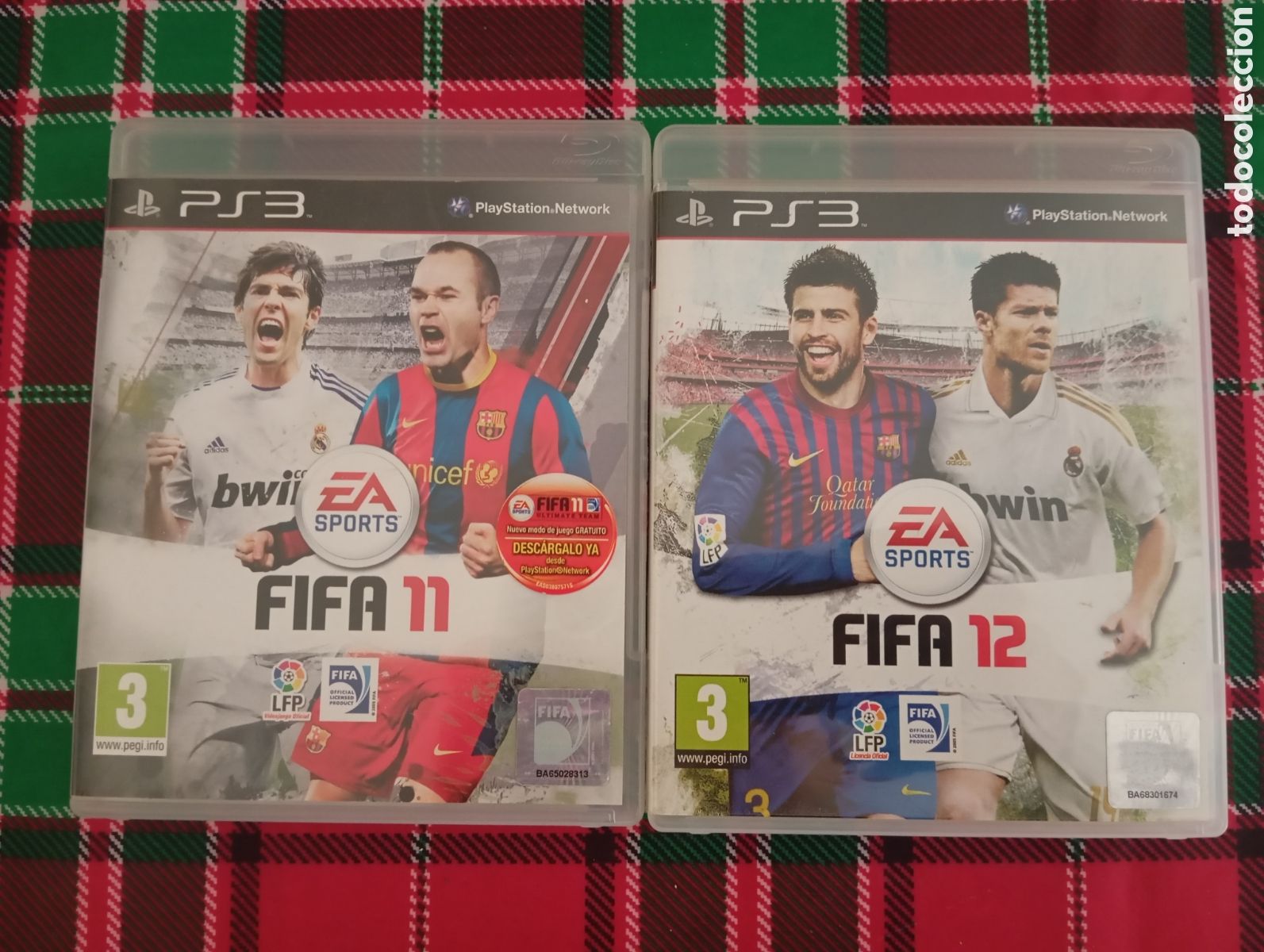 Videojuegos y Consolas: Fifa 11 y 12 PlayStation 3