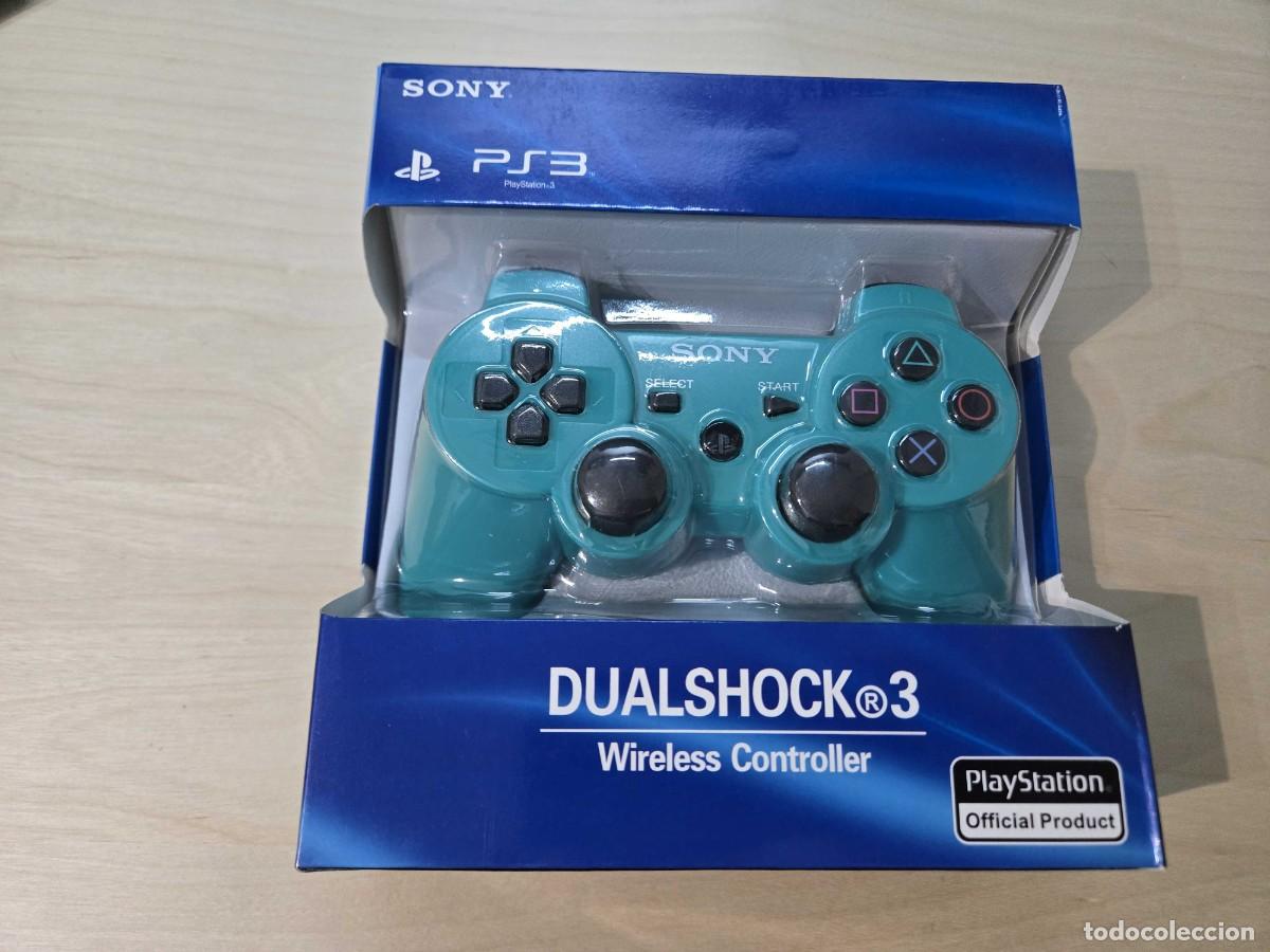 Videojuegos y Consolas: Mando Inal&aacute;mbrico para PS3 verde