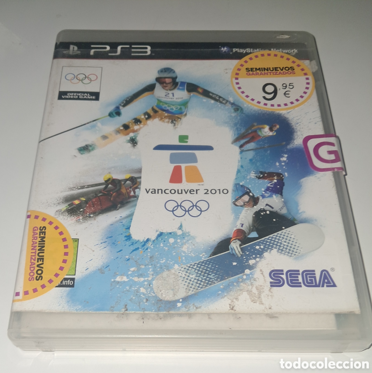 Videojuegos y Consolas: Videojuego oficial Juegos Ol&iacute;mpicos de Invierno de 2010 Sega. Plataforma: PS3 PlayStation 3