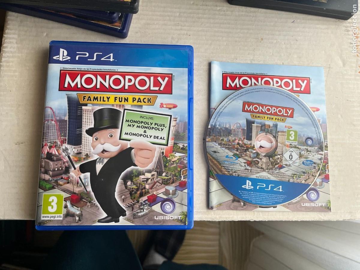 Videojuegos y Consolas: MONOPOLY FAMILY FUN PACK - PS4 PLAYSTATION 4 PLAY STATION KREATEN