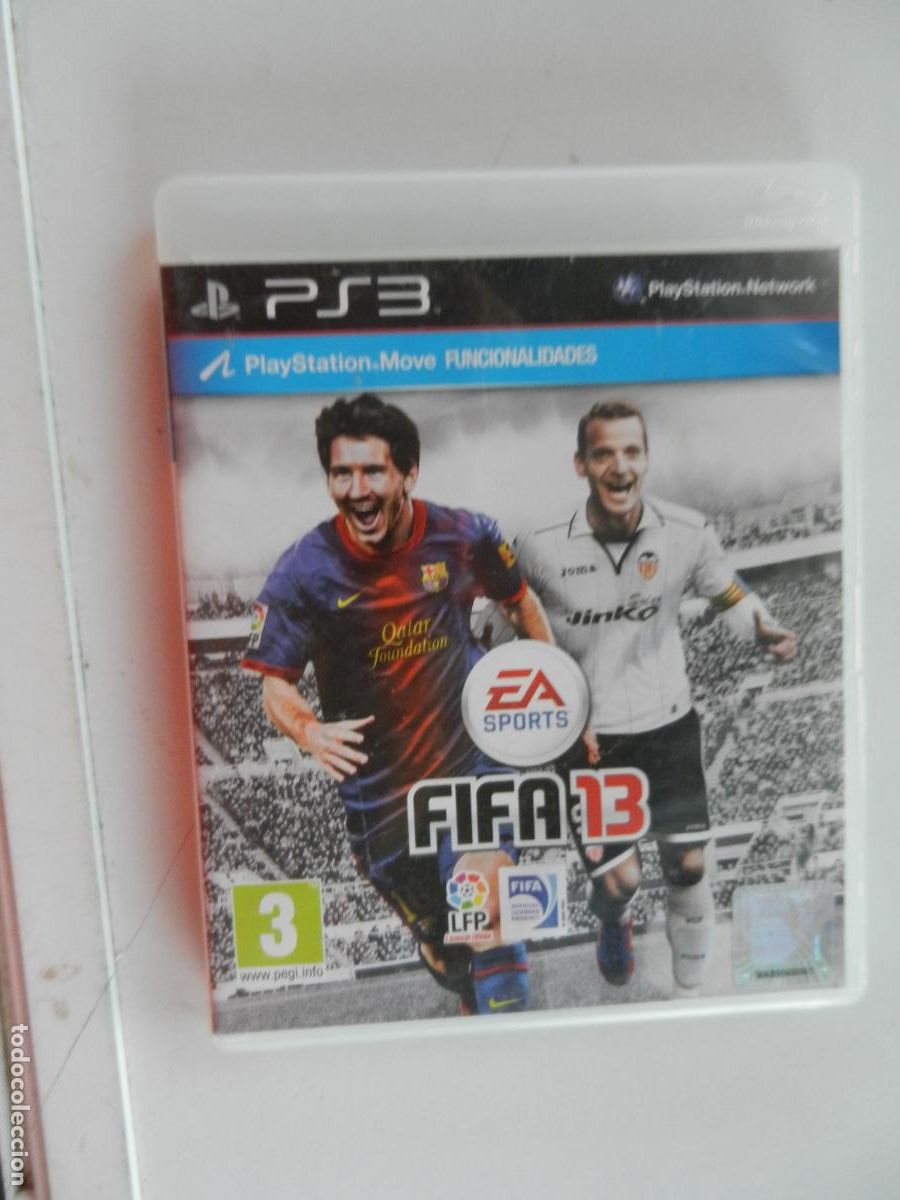 Videojuegos y Consolas: FIFA 13- PSP3 - PLAYSTATION - MOVE FUNCIONALIDADES -JUEGO+FOLLETO