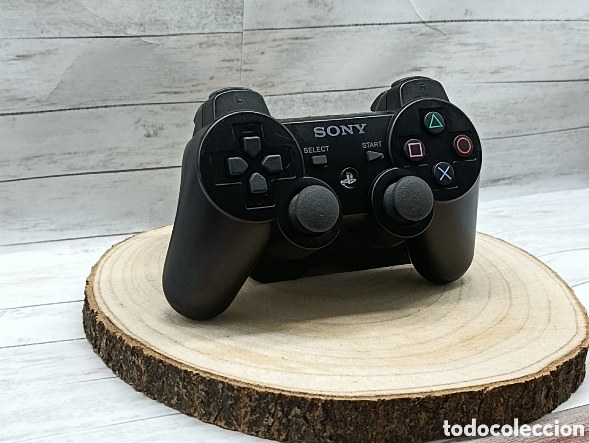 Videojuegos y Consolas: Mando PS3 Original Sony Negro