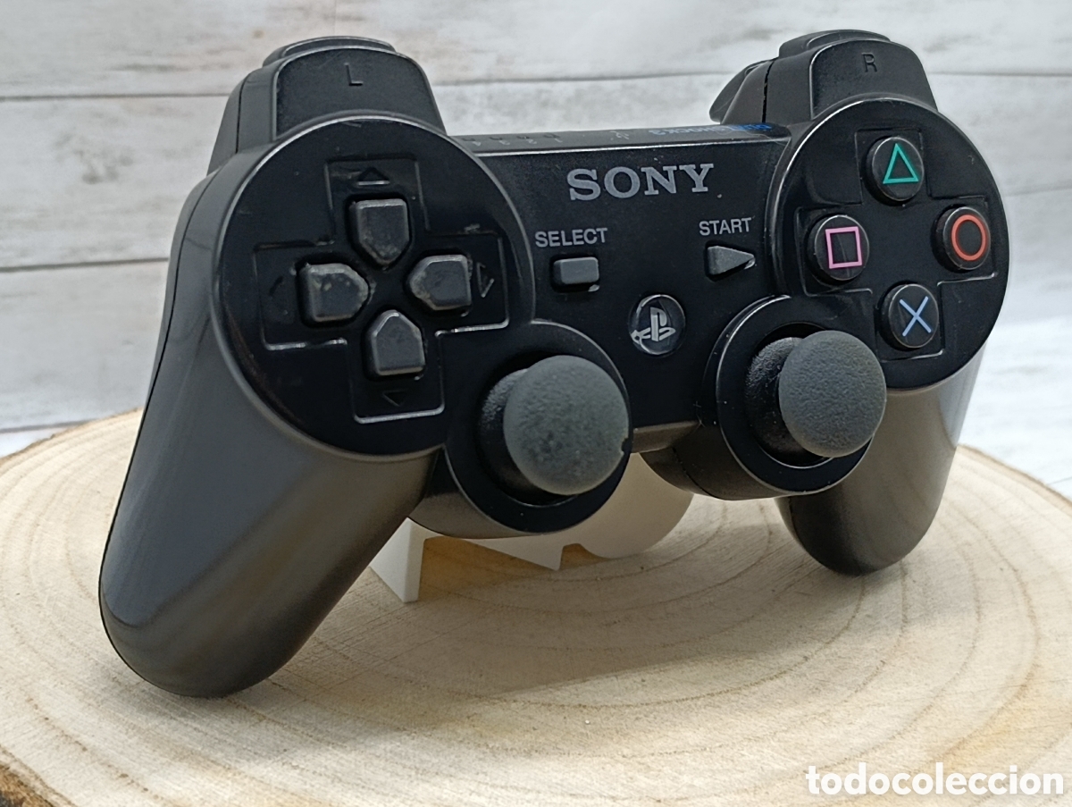 Videojuegos y Consolas: Mando PS3 Sony Original negro